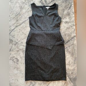White House Black Market two piece skirt/top set.  Grey color.